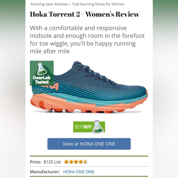HOKA Torrent 2 Trail-Running Shoes - Picture 13 of 15
